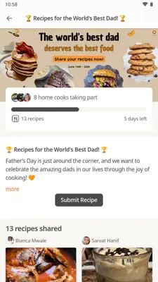 Cookpad android App screenshot 1